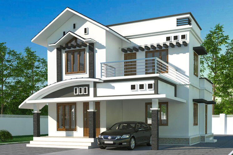 Exterior View, mundur 3 Bedroom 960 Sq.Ft. Villa In Mundur Palakkad 8593348