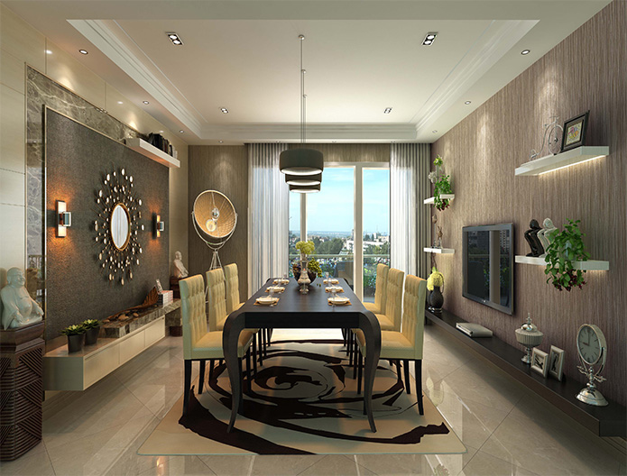 3 BHK + Servant Room Apartment For Sale in Mapsko Royale Ville