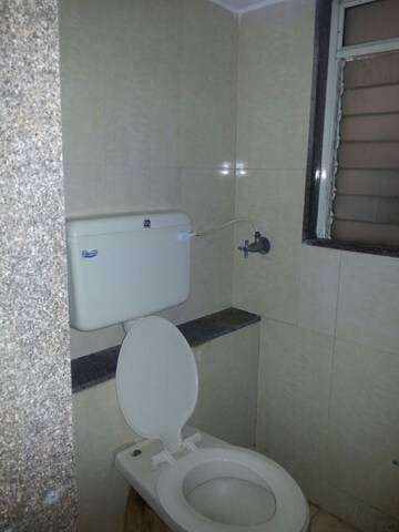 Bathroom in 1 BHK Apartment at Man Opus, Mira Road – for Rent