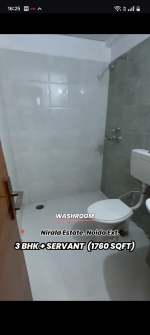Bathroom in 3 BHK Apartment at Nirala Estate, Tech Zone 4 Greater Noida – for Sale