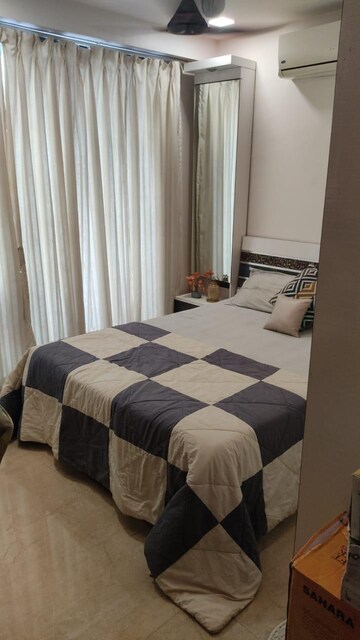 Master Bedroom in 2 BHK Apartment at Satyam Empress, Kharghar – for Rent