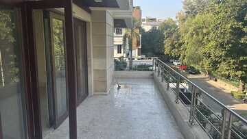 Balcony in 4 BHK Apartment at Anand Lok – for Rent