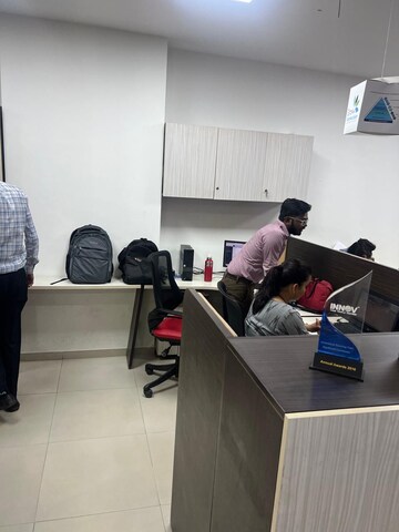 Team Area in  Office Space at Venus Atlantis, Prahlad Nagar – for Rent