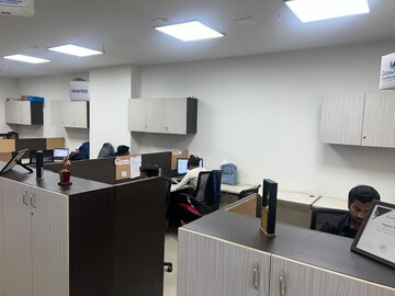 Team Area in  Office Space at Venus Atlantis, Prahlad Nagar – for Rent