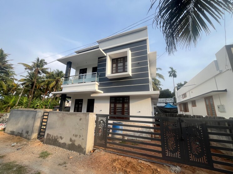 Exterior View, ollur 4 Bedroom 1480 Sq.Ft. Villa In Ollur Thrissur 8593322