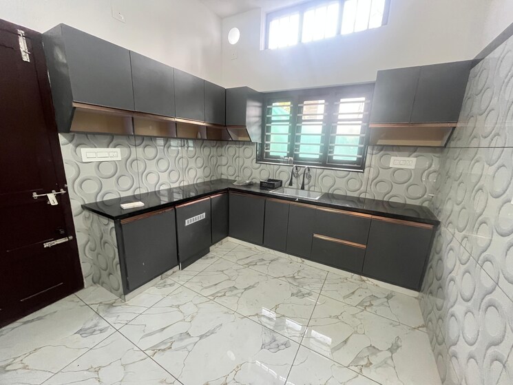 Kitchen, ollur 4 Bedroom 1480 Sq.Ft. Villa In Ollur Thrissur 8593322