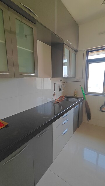 Kitchen in 1 BHK Apartment at Crystal Armus, Chembur – for Rent