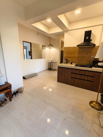 Living Room in 1 BHK Apartment at Bandra West – for Rent