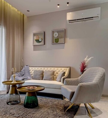 Living Room in 4 BHK Apartment at Raheja Imperia, Worli – for Sale