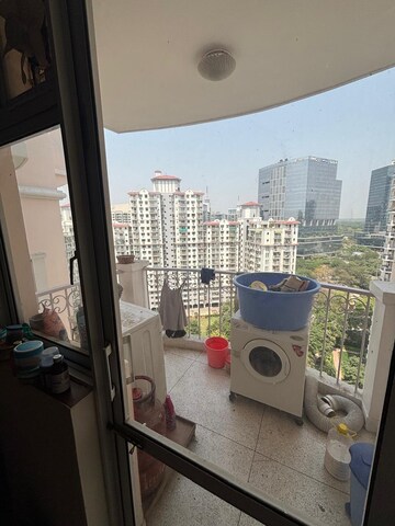 Balcony in 4 BHK Apartment at DLF Trinity Towers, Dlf Phase V – for Rent