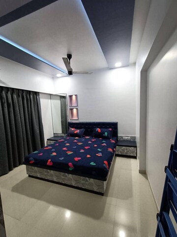 Bedroom in 2 BHK Apartment at Rajhans Kshitij, Vasai West – for Sale