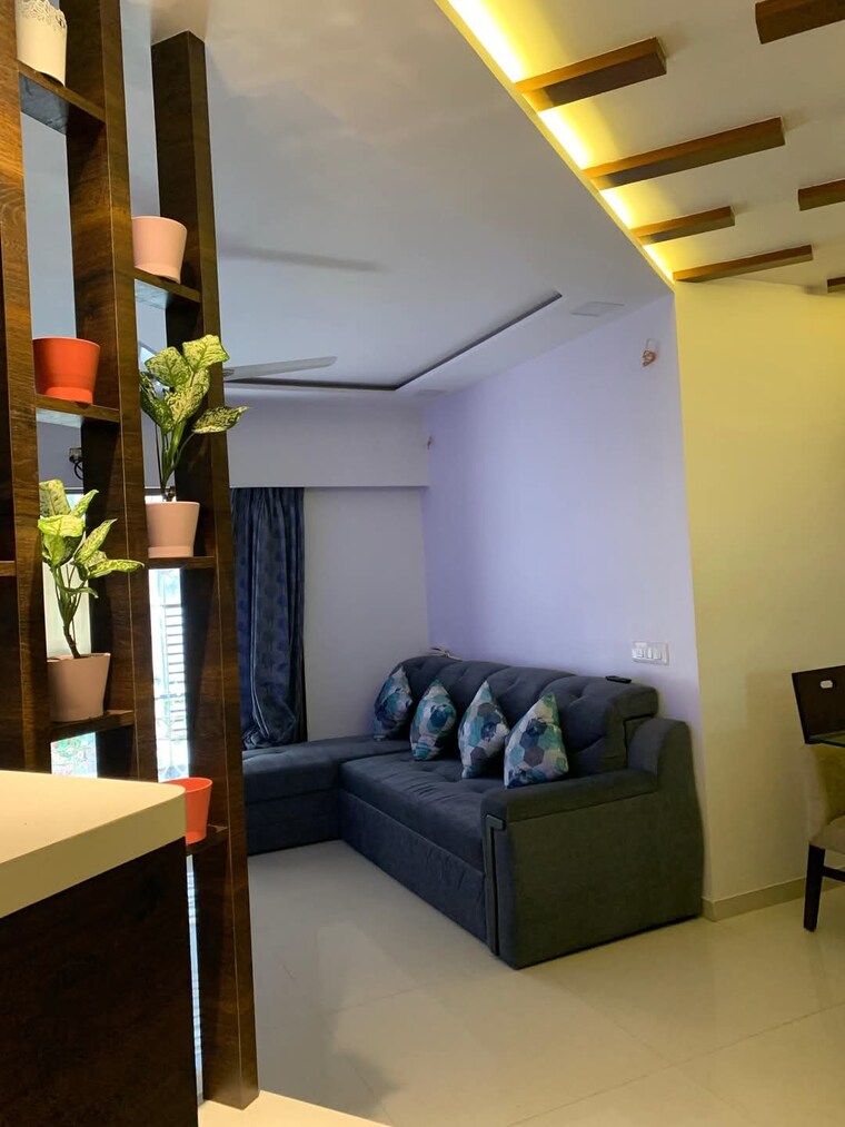 Living Room, rajhans-kshitij 2 Bedroom 740 Sq.Ft. Apartment In Vasai West Palghar 8593456