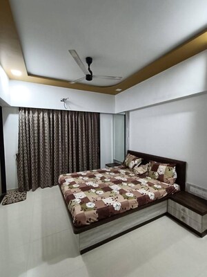 Bedroom in 2 BHK Apartment at Rajhans Kshitij, Vasai West – for Sale