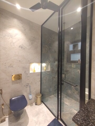 Bathroom in 4 BHK Builder Floor at Green Fields Colony – for Rent