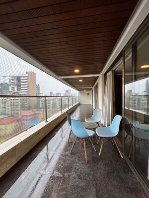 Balcony in 4 BHK Apartment at Agarwal And Doshi Complex, Vasai West – for Sale