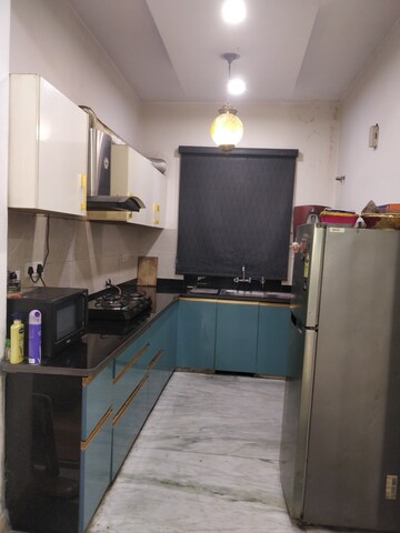 Kitchen in 4 BHK Builder Floor at Green Fields Colony – for Rent
