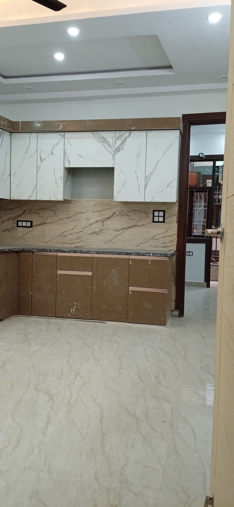 Kitchen, mahavir enclave 1 2 Bedroom 600 Sq.Ft. Builder Floor In Mahavir Enclave 1 Delhi 8593520