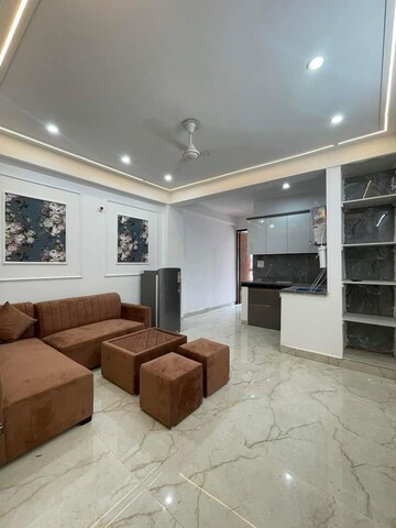 Living Room in 1 BHK Builder Floor at Saket – for Rent
