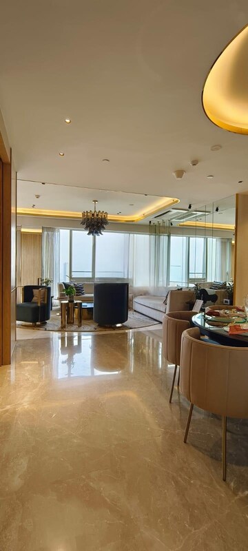Living Room in 3 BHK Apartment at Lodha Kiara, Worli – for Sale