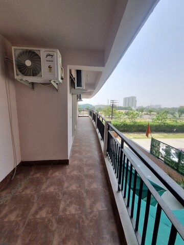 Balcony in 3 BHK Apartment at Pareena The Elite Residences, Sector 99 – for Rent