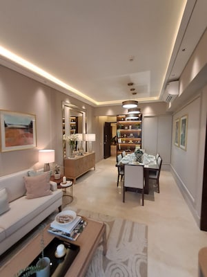 Living Room in 2 BHK Apartment at Piramal Aranya Ahan, Byculla – for Sale