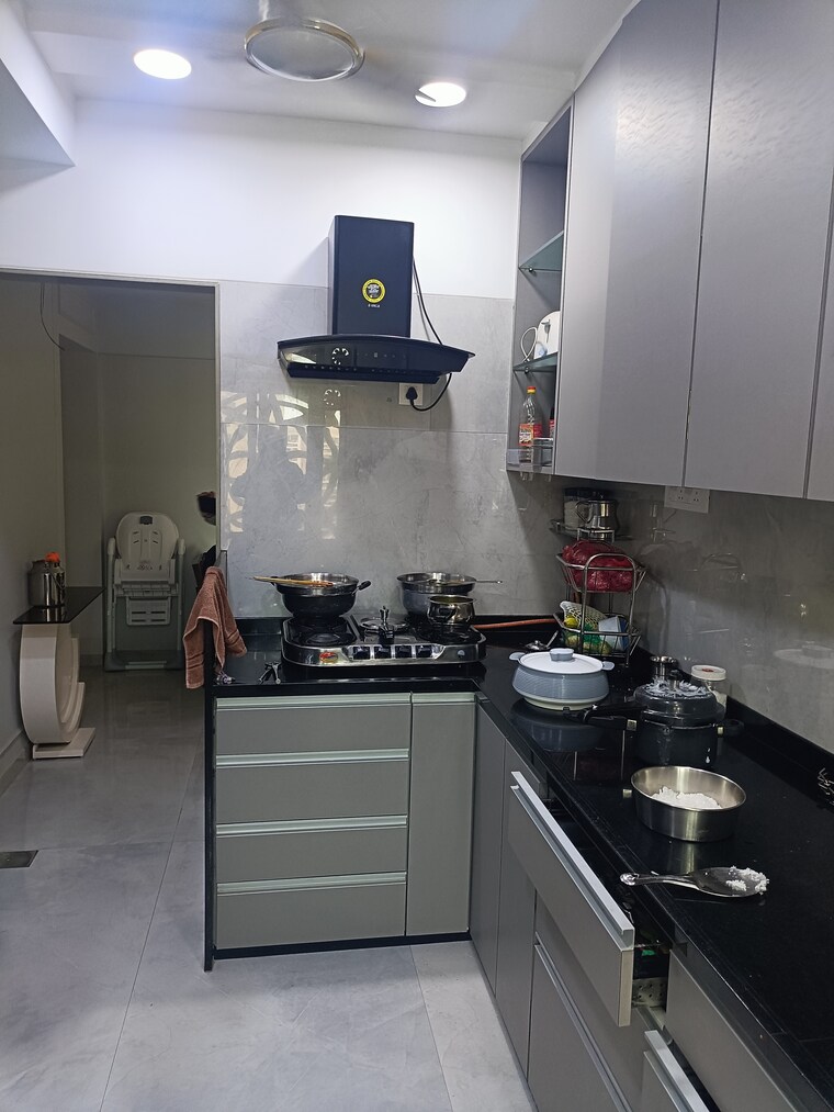 Kitchen, k-hemani-login 2 Bedroom 911 Sq.Ft. Apartment In Kandivali West Mumbai 8593727