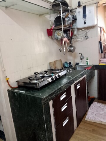 Kitchen in 1 BHK Apartment at Avillion Greenfields Co Op Housing Society, Jogeshwari East – for Rent