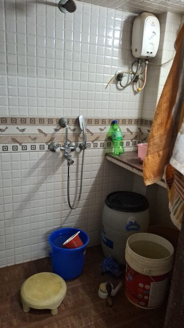 Bathroom in 2 BHK Apartment at Regency Estate, Dombivli East – for Rent
