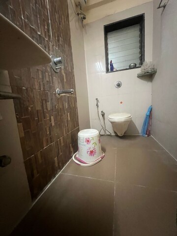 Bathroom in 3 BHK Apartment at Parsik Nagar – for Sale