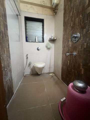 Bathroom in 3 BHK Apartment at Parsik Nagar – for Sale