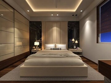 Bedroom in 2 BHK Apartment at SS The Leaf, Sector 85 – for Rent