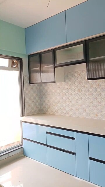 Kitchen in 3 BHK Apartment at Paradise Sai Mannat, Kharghar – for Rent