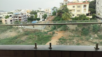 Balcony in 4 BHK Apartment at Jubilee Hills – for Rent