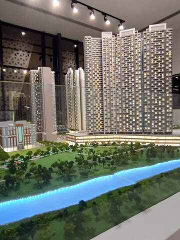 Swimming Pool in 2 BHK Apartment at Yes Palm Riveria, Mumbra – for Sale