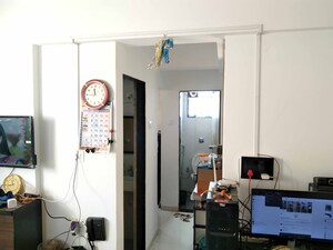 Living Room in 1 BHK Apartment at Goregaon West – for Sale