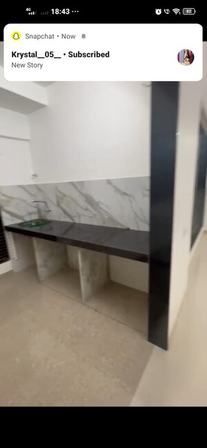 Kitchen in 1 BHK Apartment at Neelyog Towers, Malad East – for Sale