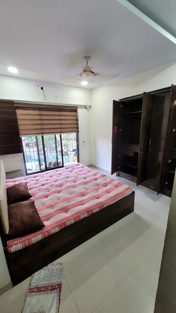 Bedroom in 1 BHK Apartment at Jaydeep Prathamesh Towers, Ghodbunder Road – for Rent