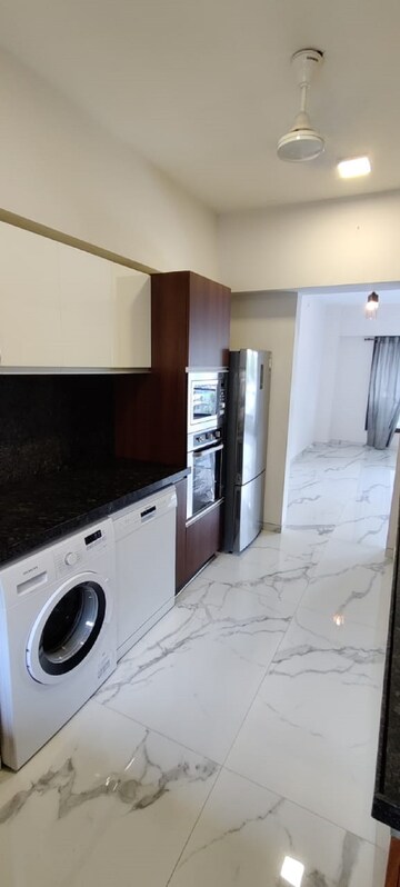 Kitchen in 4 BHK Apartment at Khar West – for Rent