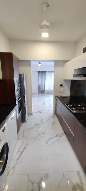 Kitchen in 4 BHK Apartment at Khar West – for Rent