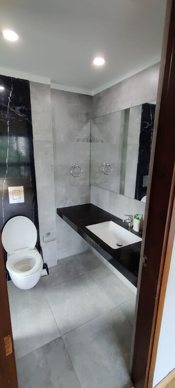 Bathroom in 4 BHK Apartment at Khar West – for Rent