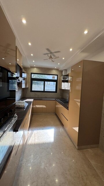 Kitchen in 4 BHK Builder Floor at Ansal Sushant Lok I, Sector 43 – for Rent