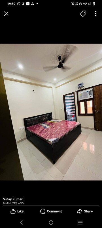 Bedroom in 2 BHK Builder Floor at RWA Residential Society Sector 46, Sector 46 – for Rent