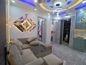 Living Room in 3 BHK Builder Floor at Uttam Nagar West – for Sale