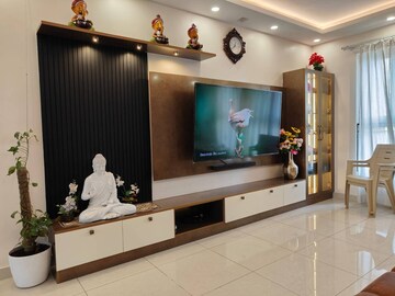 Furnished Amenities in 3 BHK Apartment at Pashmina Waterfront, Old Madras Road – for Rent