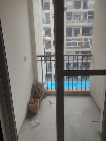 Balcony in 3 BHK Apartment at Paradigm Business Hermitage Park, Dhakoli – for Rent