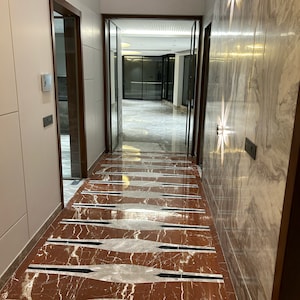 Staircase in 4 BHK Builder Floor at Vasant Vihar – for Sale