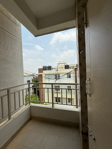 Balcony in 1 BHK Builder Floor at Hsr Layout – for Rent