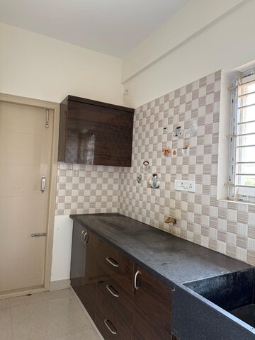 Kitchen in 1 BHK Builder Floor at Hsr Layout – for Rent
