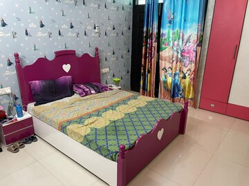 Bedroom in 3 BHK Apartment at Golden Sand Apartments, Dhakoli – for Rent