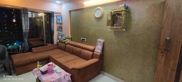 Living Room in 1 BHK Apartment at Shantee Meera Avenue, Vasai East – for Sale